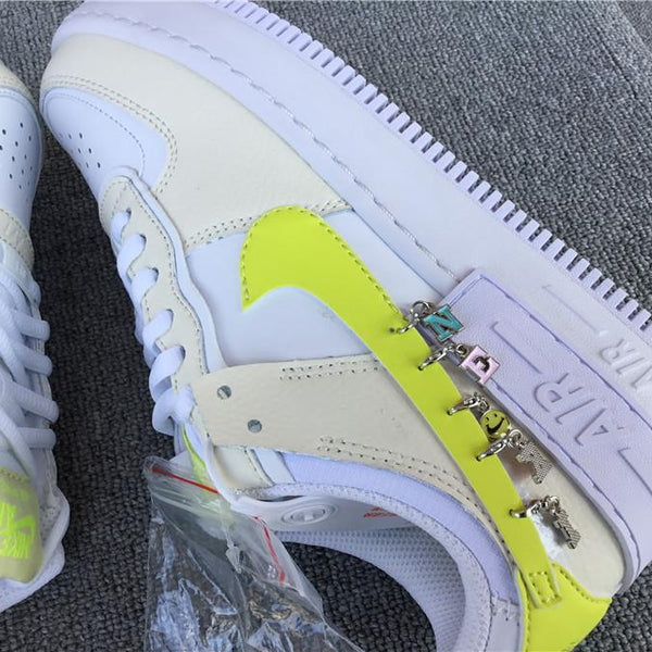 NIKE AIR FORCE 1 SHADOW YELLOW LUCKY CHARMS