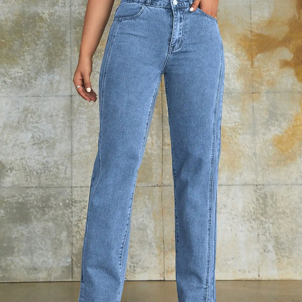 High Waist Denim Jeans