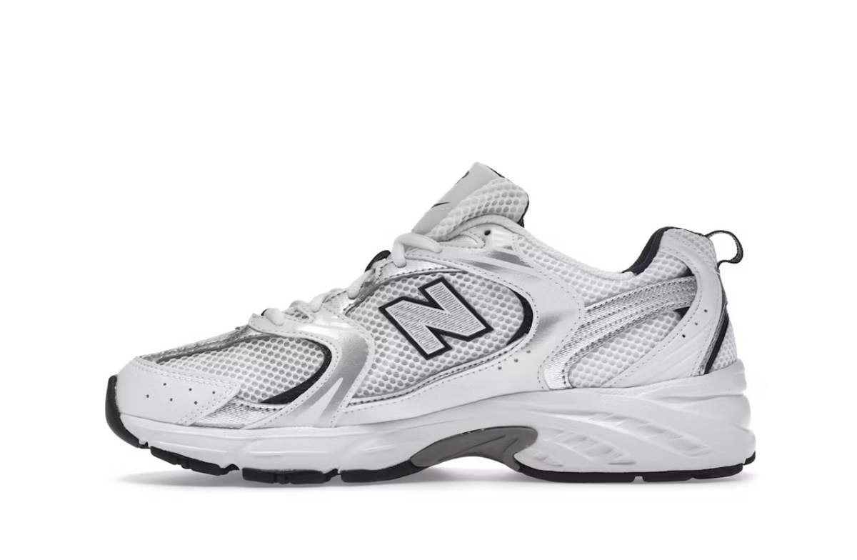 New Balance 530 White Silver Navy