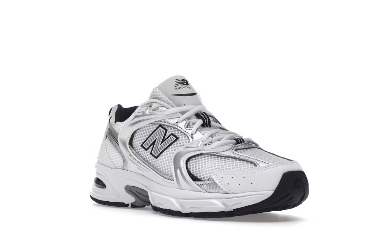 New Balance 530 White Silver Navy