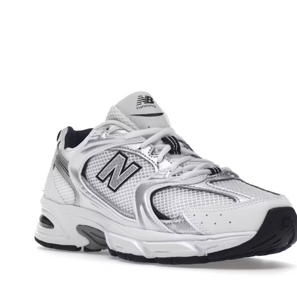 New Balance 530 White Silver Navy