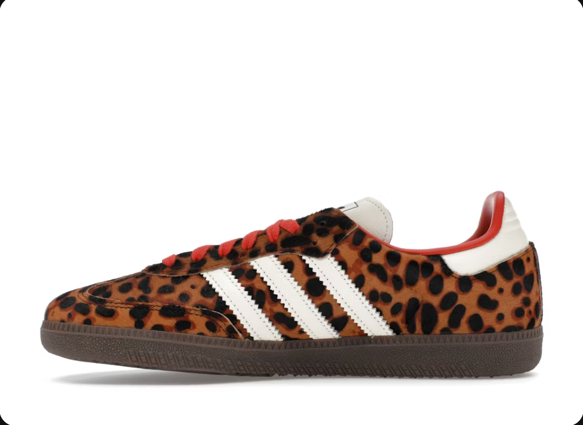 Adidas Samba OG Preloved Red Leopard (Women's)