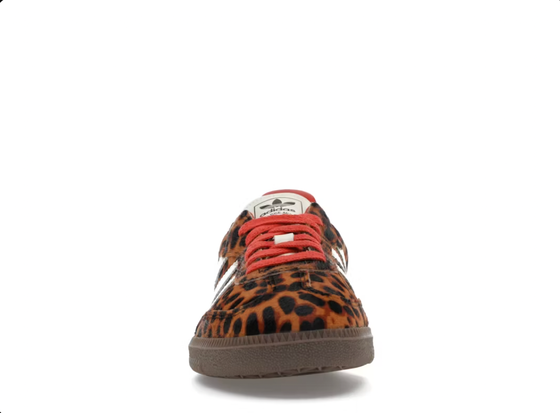 Adidas Samba OG Preloved Red Leopard (Women's)