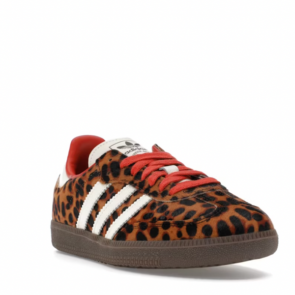 Adidas Samba OG Preloved Red Leopard (Women's)