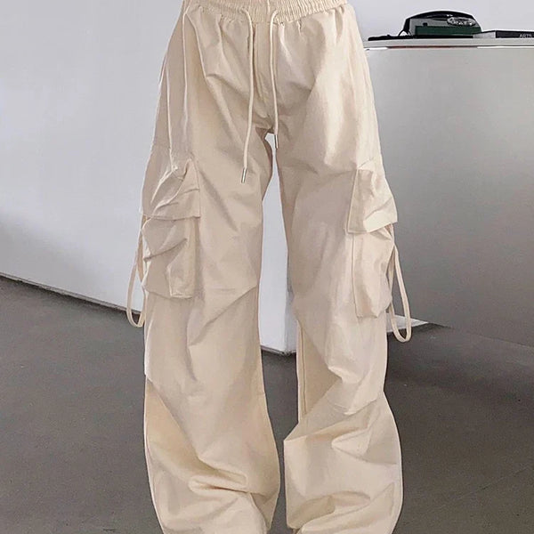 Casual High Waist Trousers