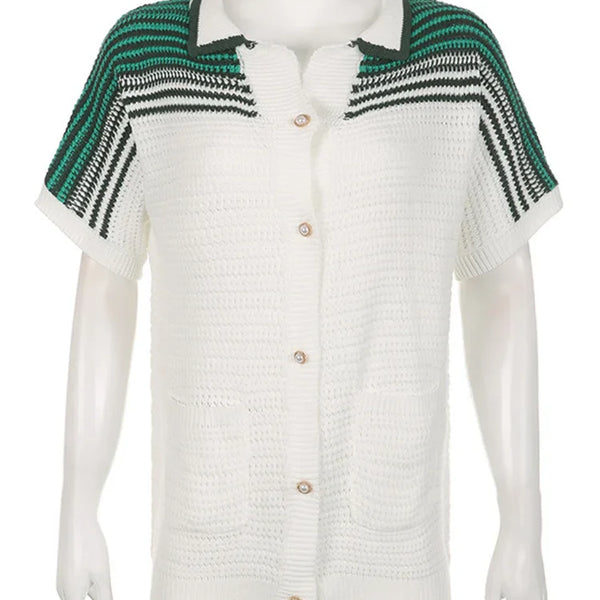 Knitted Streetwear Shirt