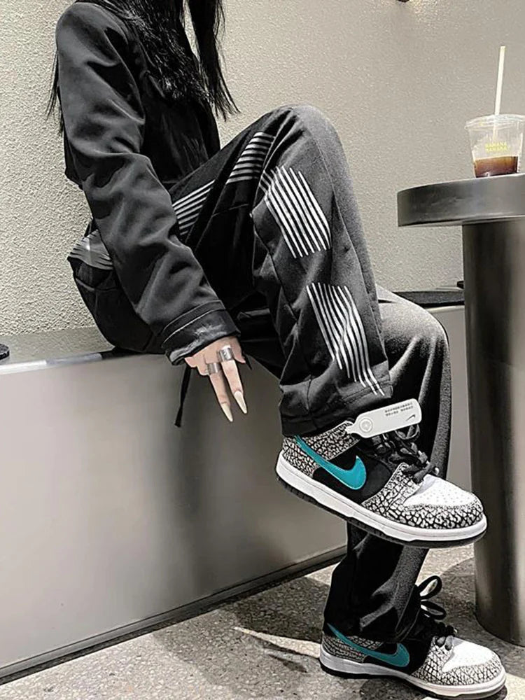 Black Loose Sweatpants