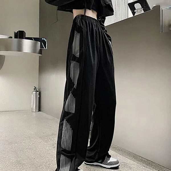 Black Loose Sweatpants