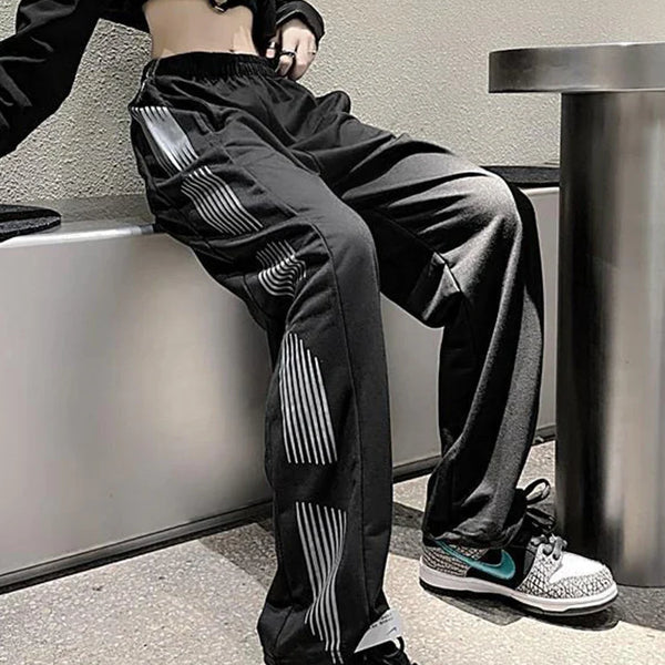 Black Loose Sweatpants
