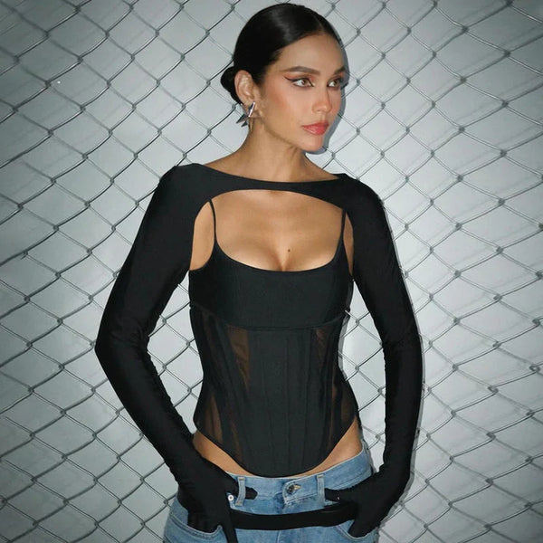 2 Pieces Long Sleeve