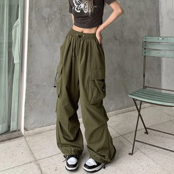 Korean Vintage Cargo Pants