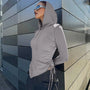 Drawstring Slim Hoody