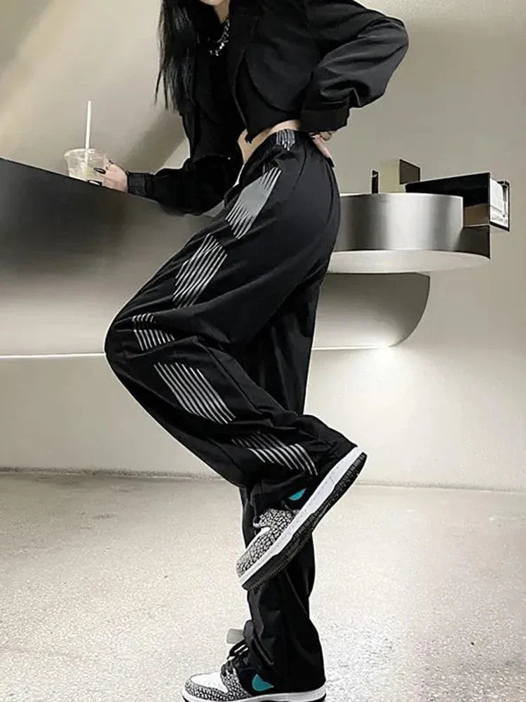 Black Loose Sweatpants