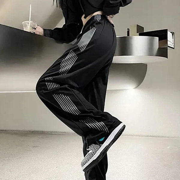 Black Loose Sweatpants