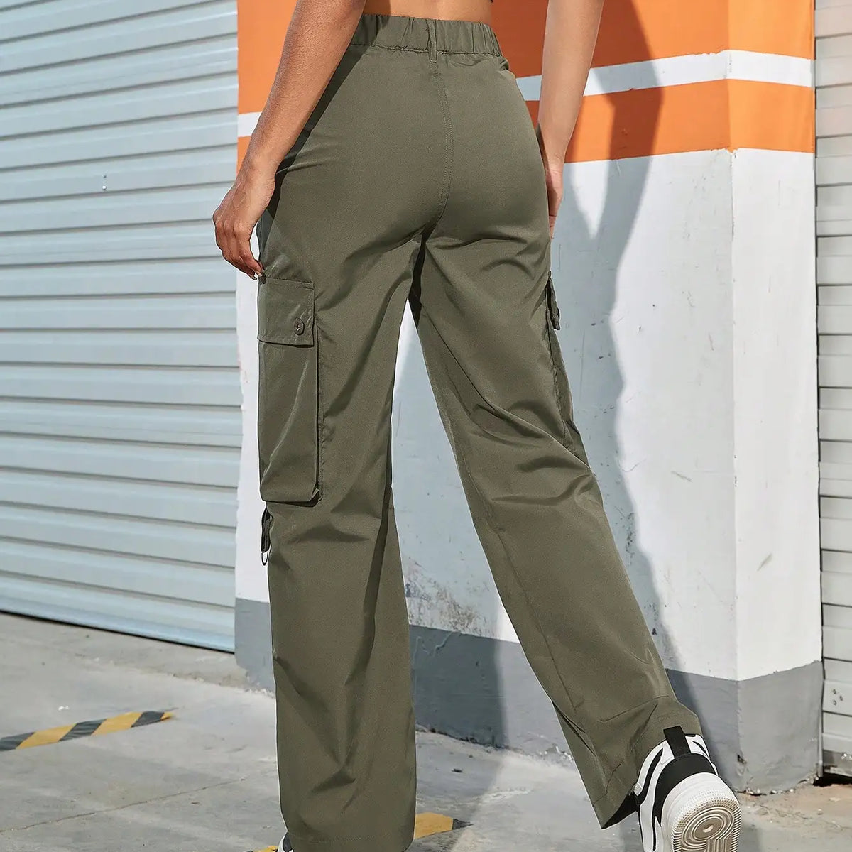 Straight Leg Cargo Pants
