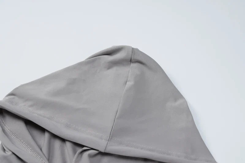 Drawstring Slim Hoody