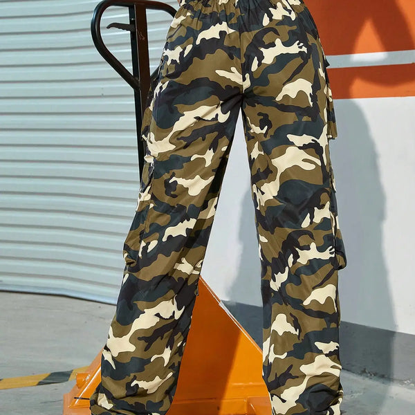Camo Print Cargo