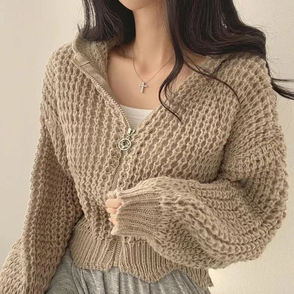 Chic Cropped Cardigan