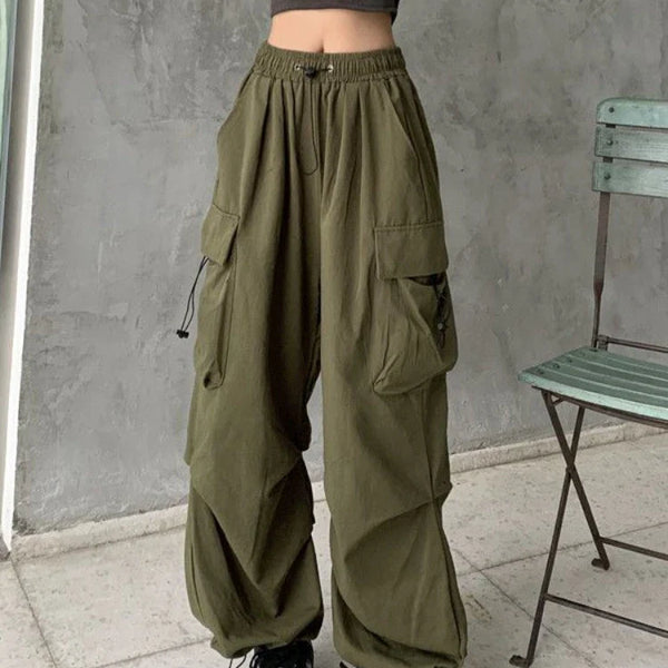 Korean Vintage Cargo Pants