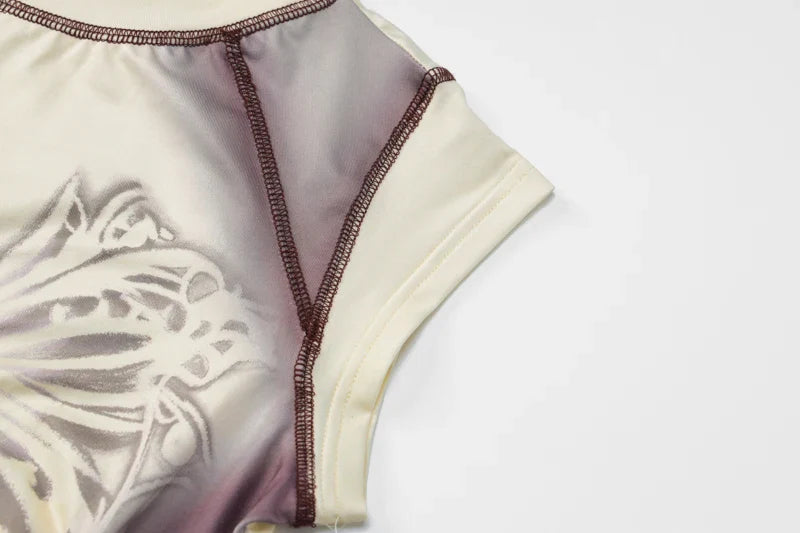 Butterfly Crop Top