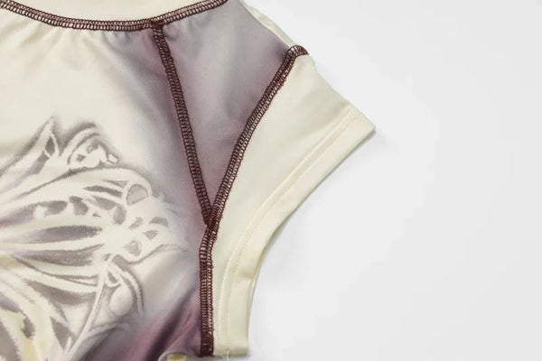 Butterfly Crop Top
