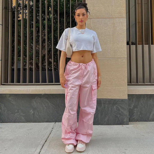 Parachute Loose Pants