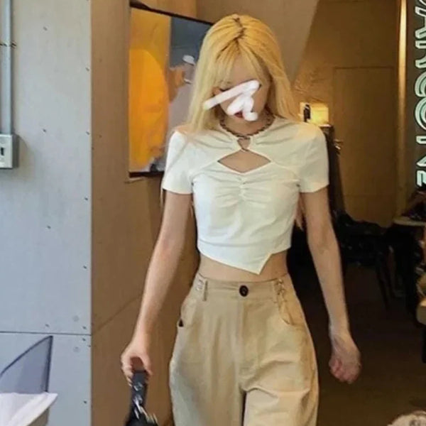 Cropped Short Sleeve