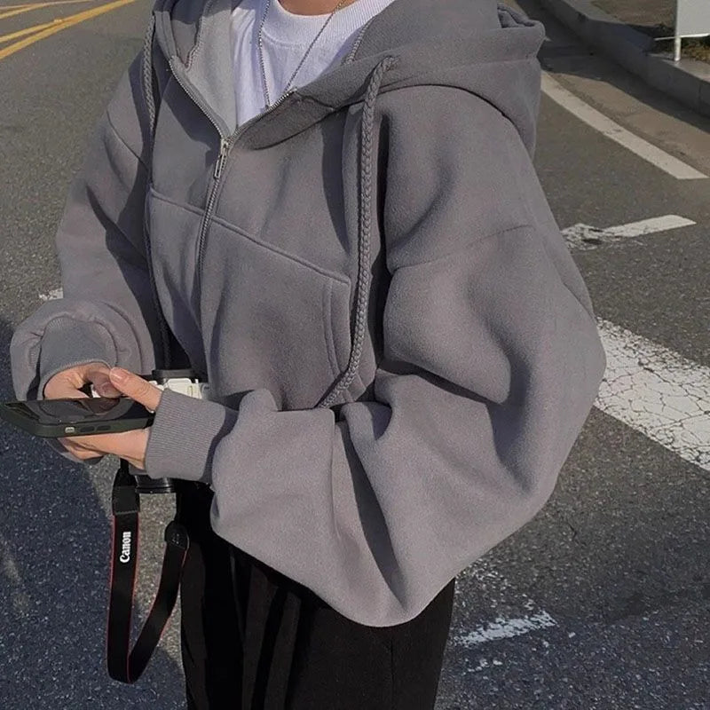 Casual Crop Jackets