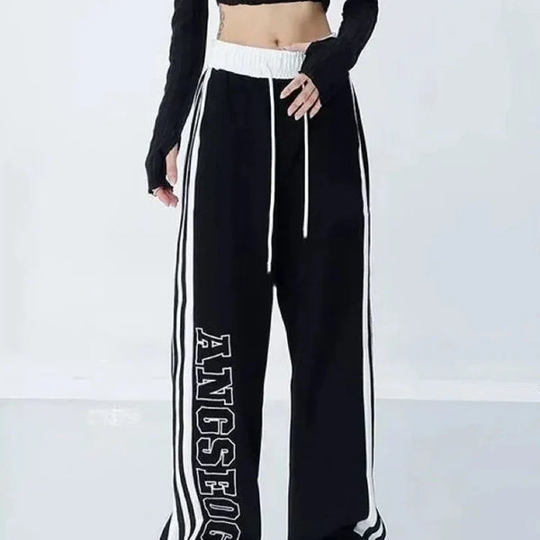 High Waist Drippy Pants