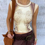 Butterfly Crop Top
