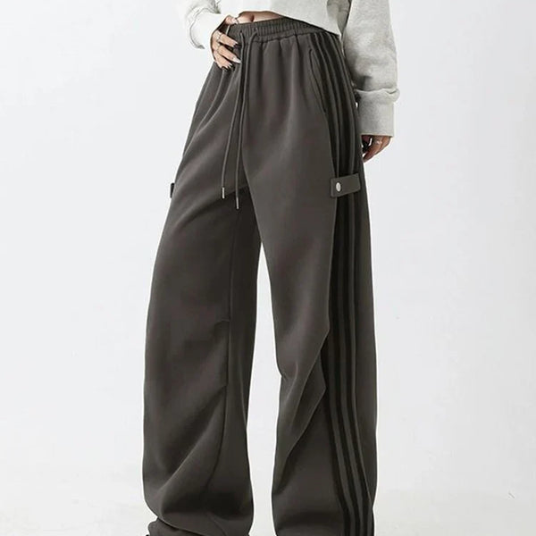 Vintage Striped Sweatpants