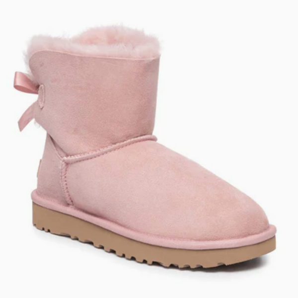 UGG Mini Baley Bow II Snow Boots Pink