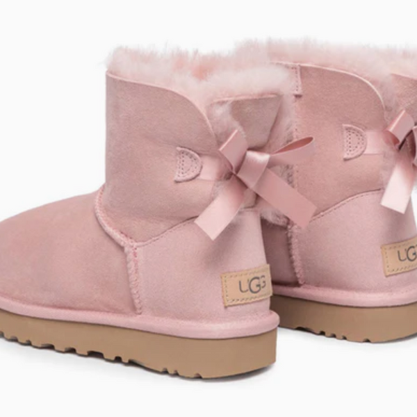 UGG Mini Baley Bow II Snow Boots Pink