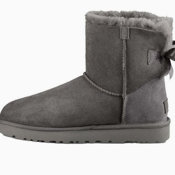 UGG Mini Bailey Bow II Grey (Women's)