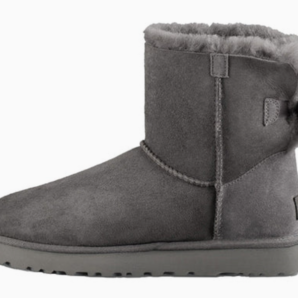 UGG Mini Bailey Bow II Grey (Women's)