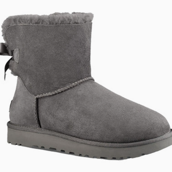 UGG Mini Bailey Bow II Grey (Women's)