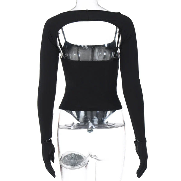2 Pieces Long Sleeve