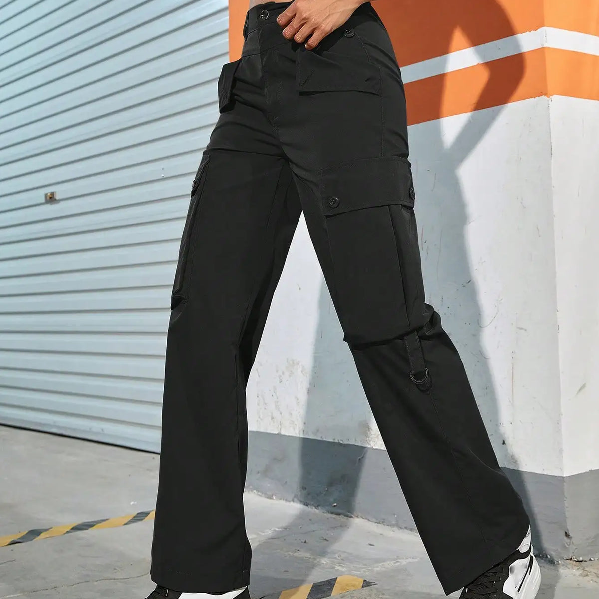 Straight Leg Cargo Pants