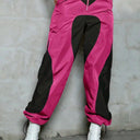  hotpink-black