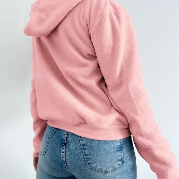 Zip Up Lamb Wool Jacket