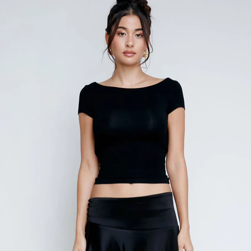 Backless T-Shirt