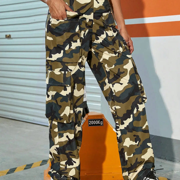 Camo Print Cargo