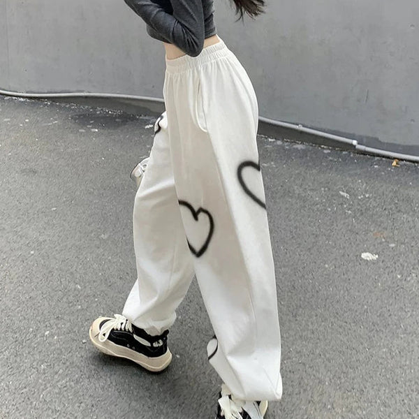 Cotton Hearts Sweatpants